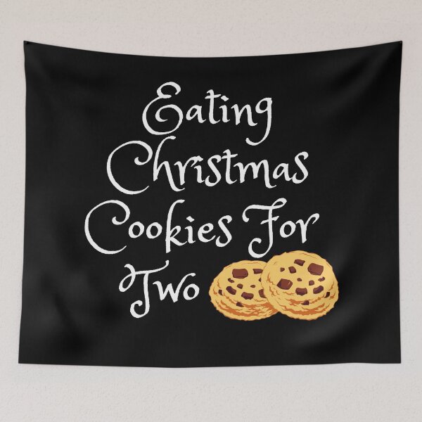 Item preview, Eating Christmas Cookies For Two designed and sold by fahrurrozzi.