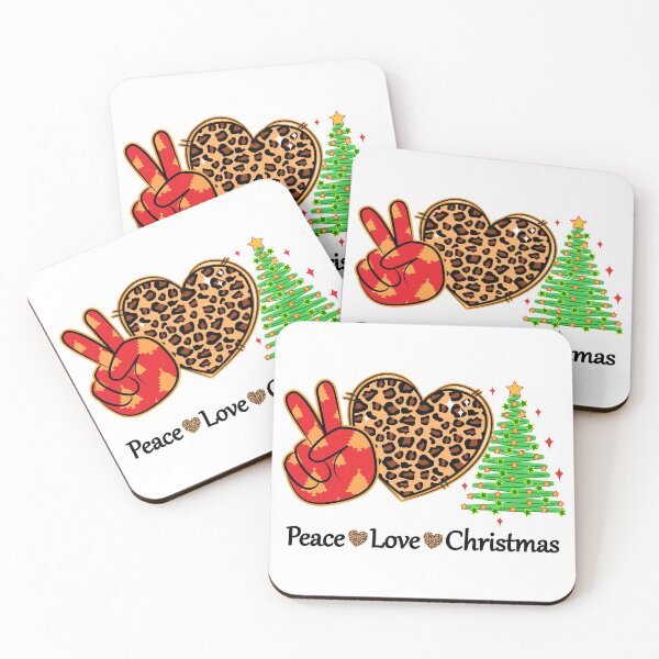 Item preview, Peace Love Christmas Holiday Xmas Sparkle designed and sold by MisPuHoney.