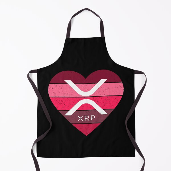 Item preview, Love Ripple XRP Light Pink Heart Sunset designed and sold by Bitcoin-Fashion.