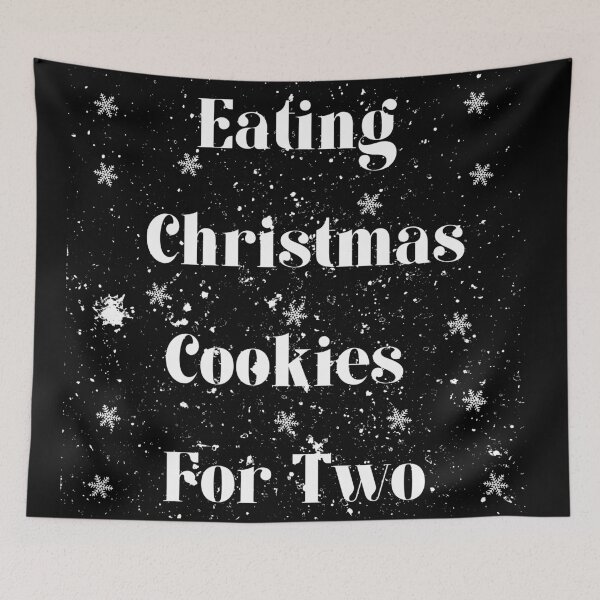 Item preview, Eating Christmas Cookies For Two designed and sold by fahrurrozzi.
