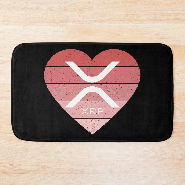 Item preview,  Love Ripple XRP Light Grunge Pink Heart Sunset  designed and sold by Bitcoin-Fashion.