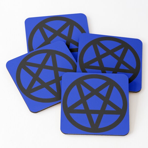 Item preview, Pentagram Dark Blue | Satanic designed and sold by Godstomper.