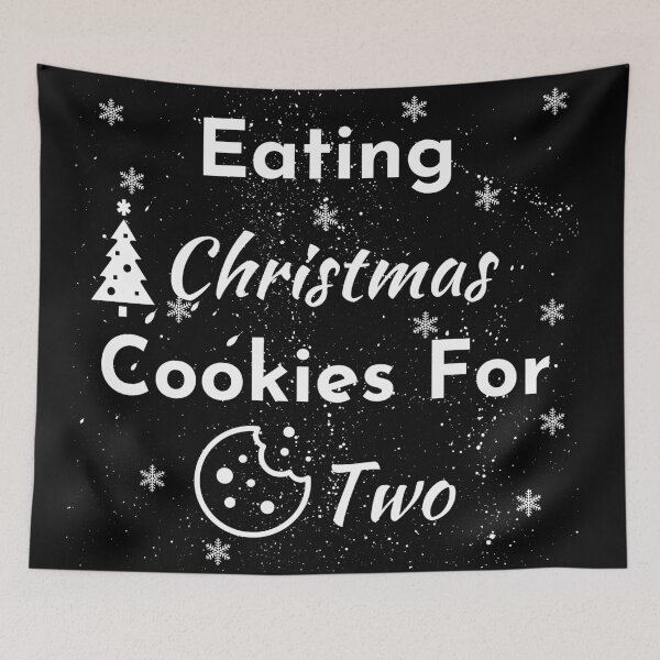 Item preview, Eating Christmas Cookies For Two designed and sold by fahrurrozzi.