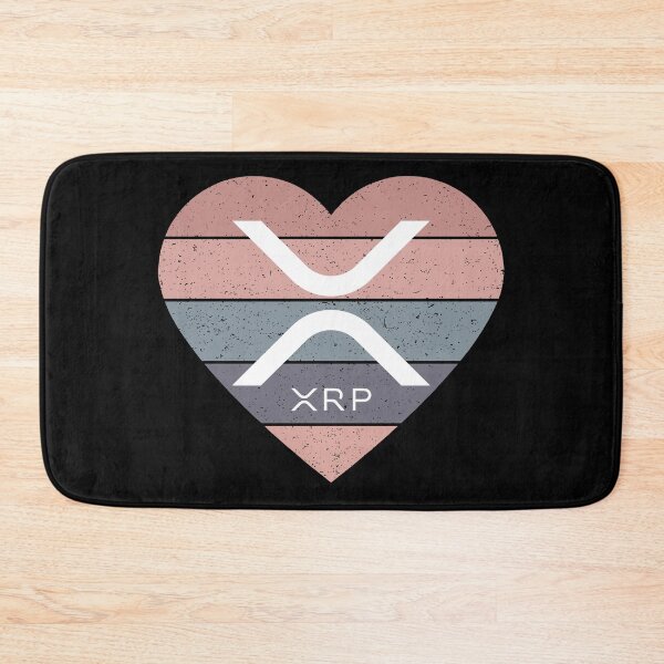 Item preview, Love Ripple XRP Light Grunge Pink Heart Sunset v2 designed and sold by Bitcoin-Fashion.