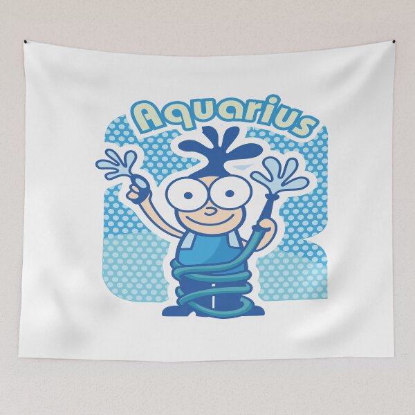 Item preview, A Zodiac Sign Test - Aquarius designed and sold by Iconique Space.