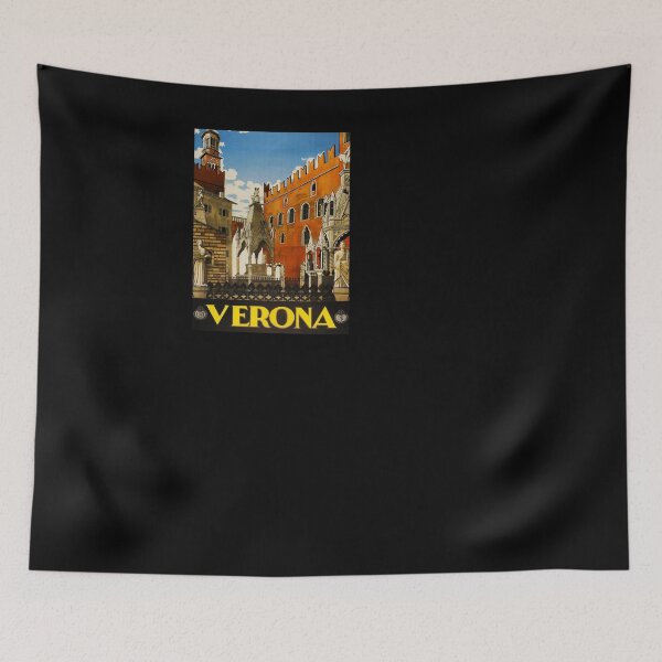 Item preview, retro iconic Verona designed and sold by CorasPosters.