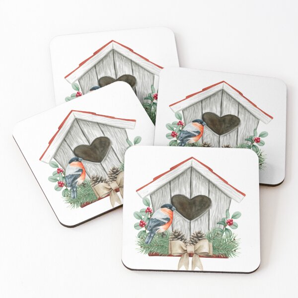 Item preview, Chistmas Spirit in  Birdhouse designed and sold by dplachkinova.