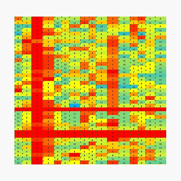 "Ms. Excel (traffic light color)" Photographic Print for Sale by Marge