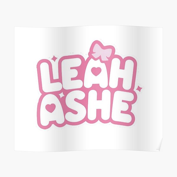 Leah Ashe Wall Art Redbubble - youtube leah ashe roblox bloxburg