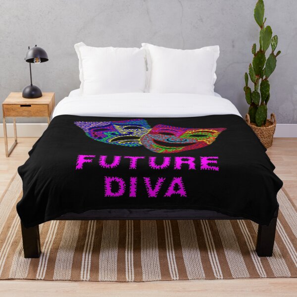 Item preview, Future Diva - Máscaras de comedia y tragedia designed and sold by Maxwell Nightser.