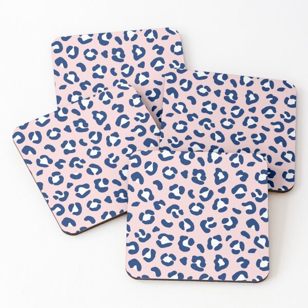 Item preview, Pink and Navy Leopard designed and sold by stephanydc.