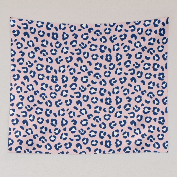 Item preview, Pink and Navy Leopard designed and sold by stephanydc.