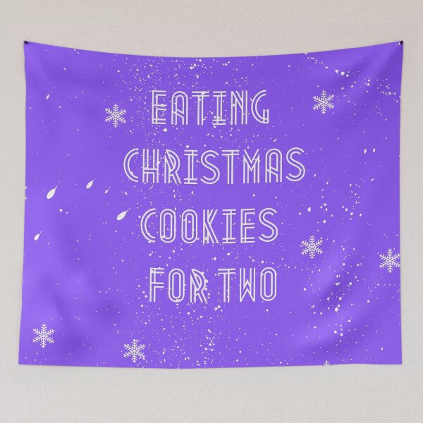 Item preview, Eating Christmas Cookies For Two designed and sold by fahrurrozzi.