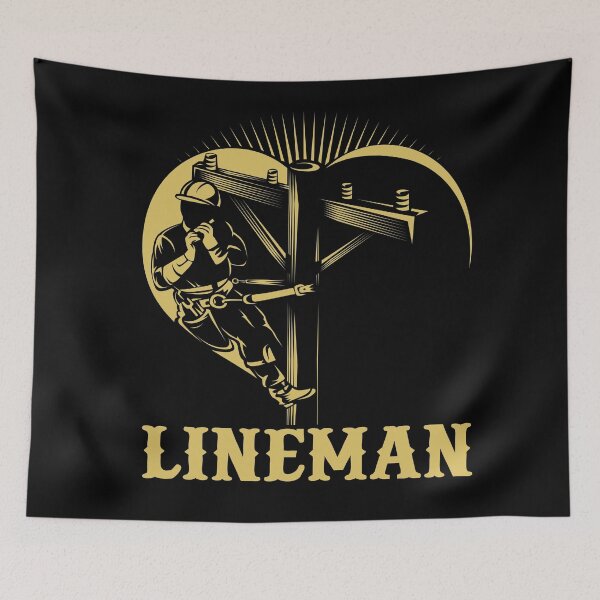 Item preview, Love a Lineman designed and sold by Sinfamous.