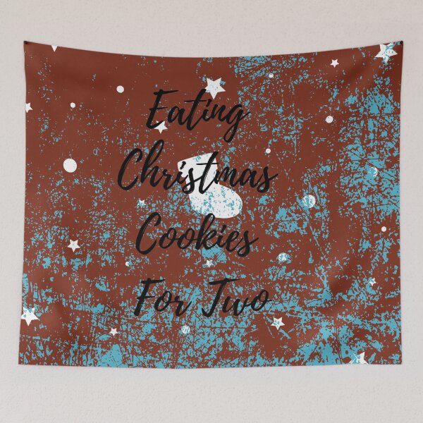 Item preview, Eating Christmas Cookies For Two designed and sold by fahrurrozzi.