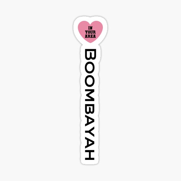 BLACKPINK boombayah broadcast STICKER-