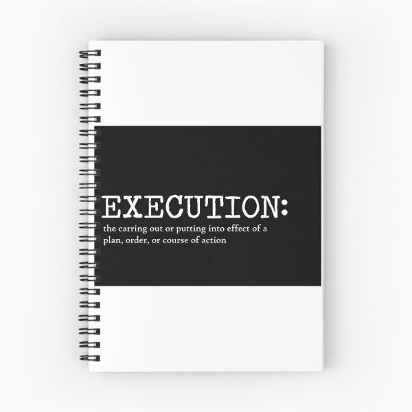 Item preview, Execution Quote Art Design Inspirational Motivati designed and sold by vividpixelusa.