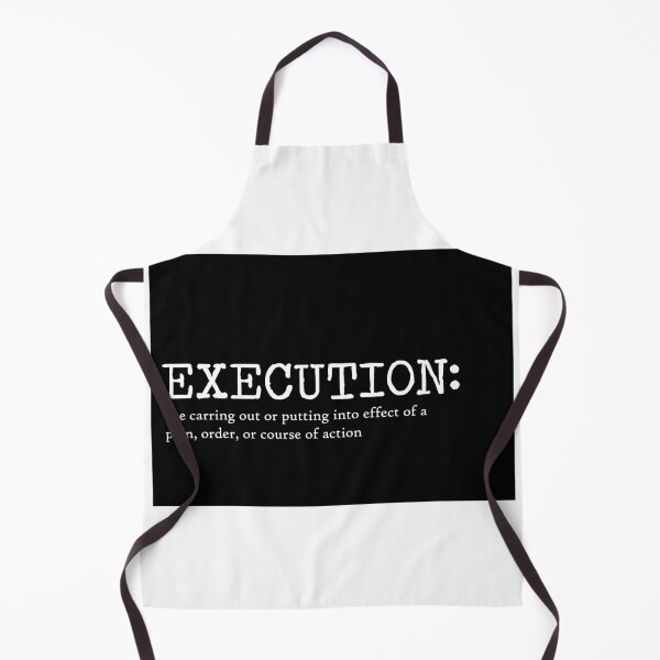 Item preview, Execution Quote Art Design Inspirational Motivati designed and sold by vividpixelusa.