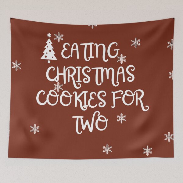 Item preview, Eating Christmas Cookies For Two designed and sold by fahrurrozzi.