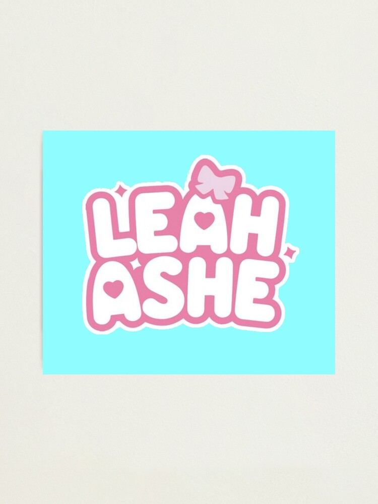 Leah Ashe Army Roblox Neon Blue Photographic Print By Totkisha1 Redbubble - roblox neon texture