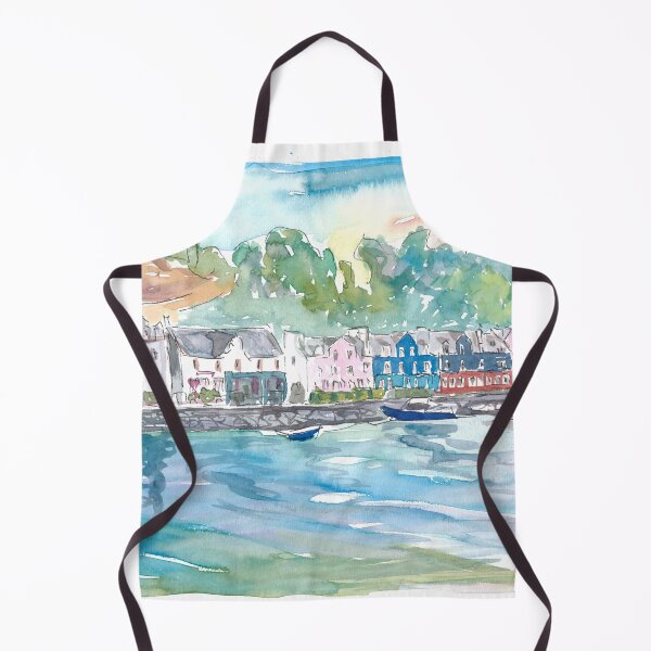 Item preview, Tobermory Island of Mull Scotland Waterfront Scene Inner Hebrides designed and sold by artshop77.