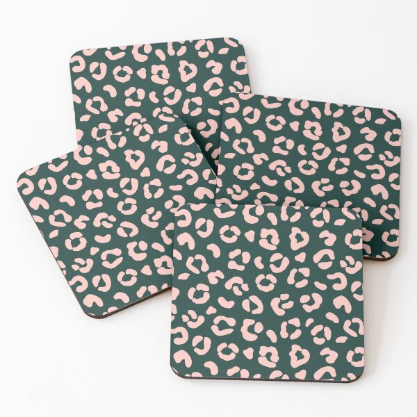 Item preview, Pink and Green Leopard designed and sold by stephanydc.