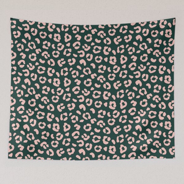 Item preview, Pink and Green Leopard designed and sold by stephanydc.
