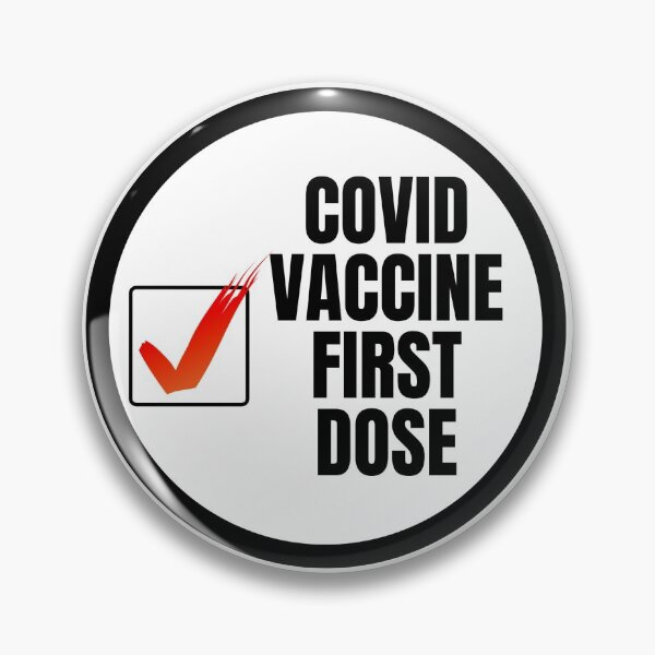 Item preview, Covid Vaccinated First Dose Sticker Pack designed and sold by stelsanc.