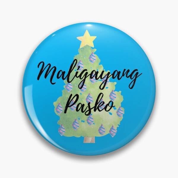 Item preview, maligayang pasko christmas tree designed and sold by atevern.