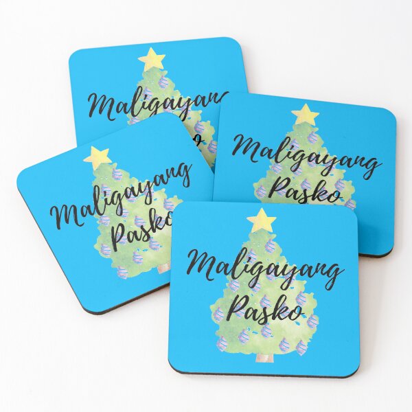Item preview, maligayang pasko christmas tree designed and sold by atevern.