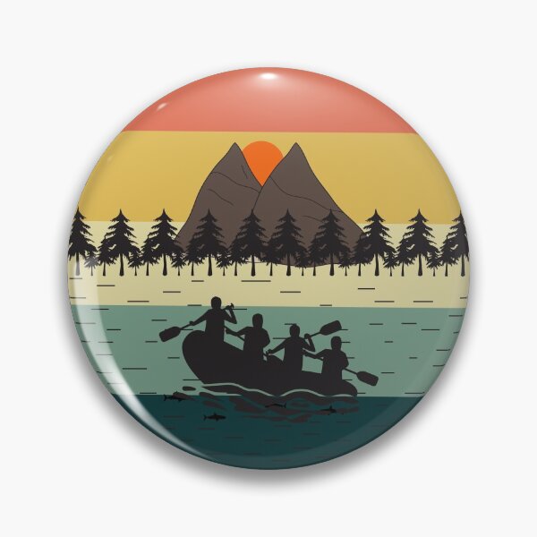 Item preview, Vintage Retro Rafting Rafter River Paddle Gift designed and sold by TastefulTees.