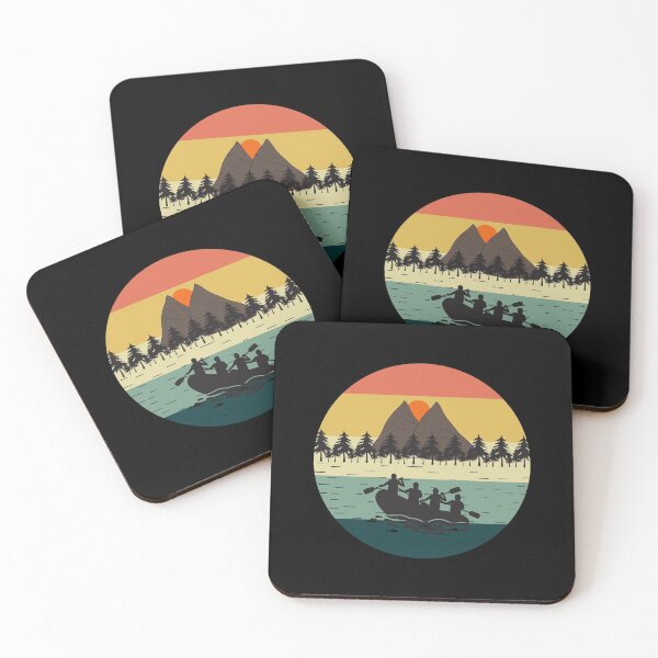 Item preview, Vintage Retro Rafting Rafter River Paddle Gift designed and sold by TastefulTees.