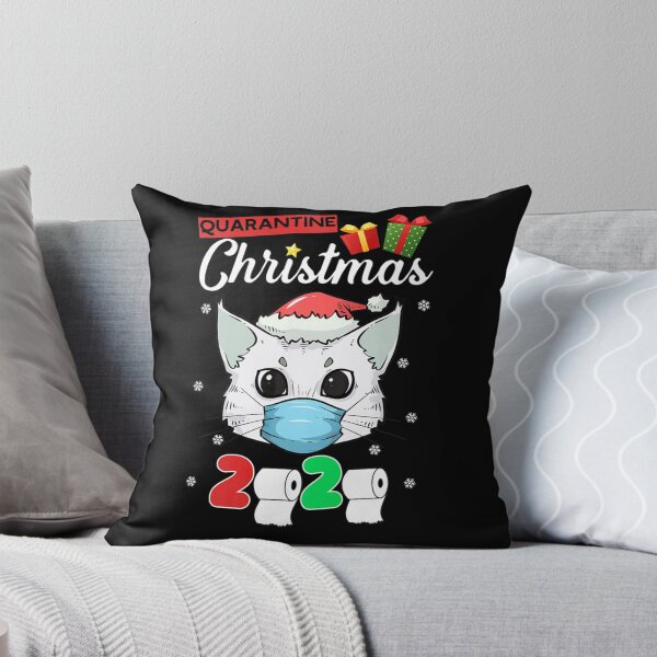 Item preview, Cat Face Mask Kitten Santa Kitty Quarantine Christmas 2020 designed and sold by cadmanBoythorpe.