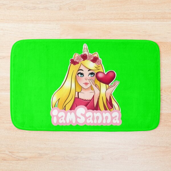 Item preview, iamSanna Loves Unicorns NEON GREEN designed and sold by Totkisha1.