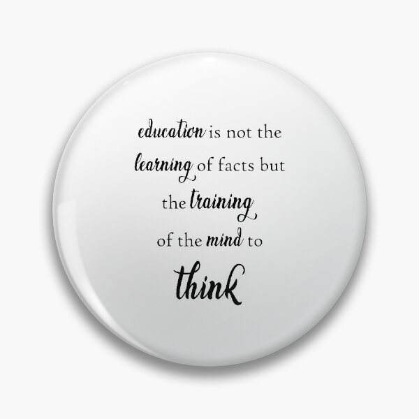 Item preview, Education Is Not Learning Quote Art Design Inspir designed and sold by vividpixelusa.