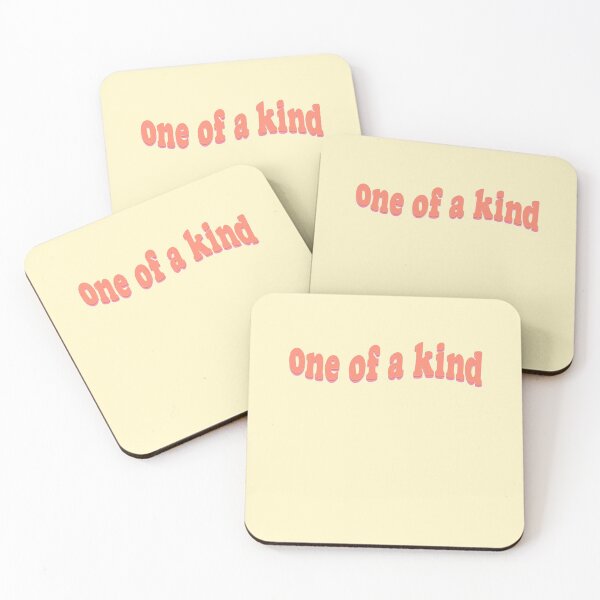 Item preview, One of a Kind Aesthetic Quote - Peach, Orange, and Pink designed and sold by annedesignco.
