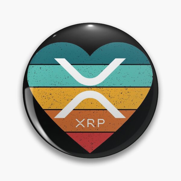 Item preview, Love Ripple XRP Bright Heart Sunset v2 designed and sold by Bitcoin-Fashion.