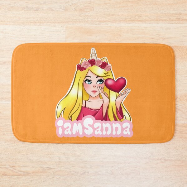 Item preview, iamSanna Loves Unicorns NEON ORANGE designed and sold by Totkisha1.