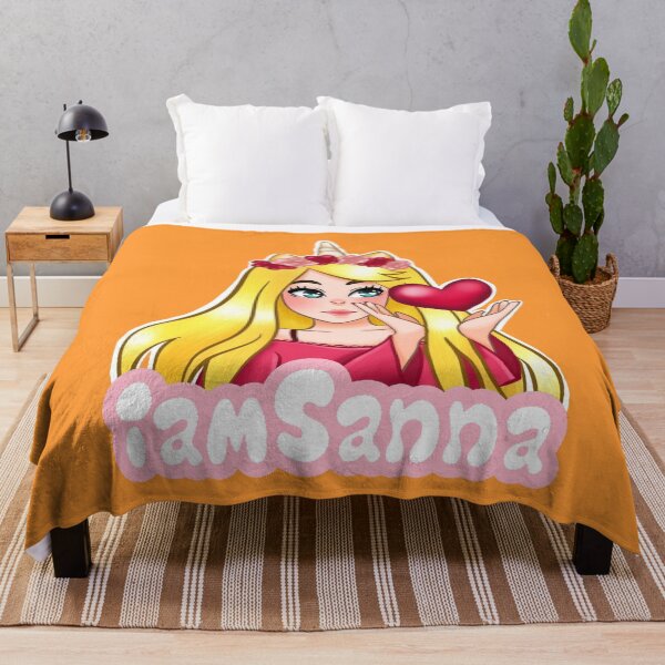Item preview, iamSanna Loves Unicorns NEON ORANGE designed and sold by Totkisha1.