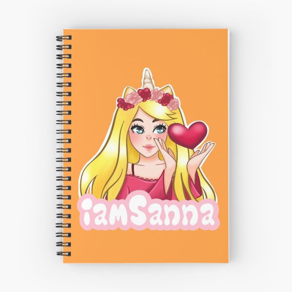 Item preview, iamSanna Loves Unicorns NEON ORANGE designed and sold by Totkisha1.