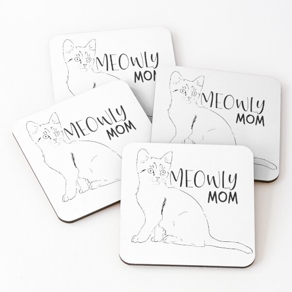 Artikelvorschau, MEOWLY MOM, Cat Mom Geschenk, Weltbeste Cat Mom, Cat Mommy Shirt, Cat Owner Geschenk, Cat Owner Shirt, Womens Cat Shirt Cat Lover Shirt entworfen und verkauft von Phanthila.
