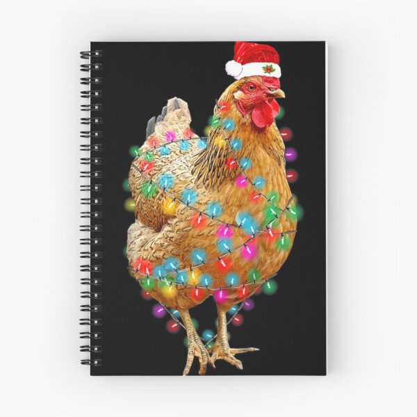 Item preview, Chicken Christmas Light Hen Love Farmer designed and sold by cadmanBoythorpe.