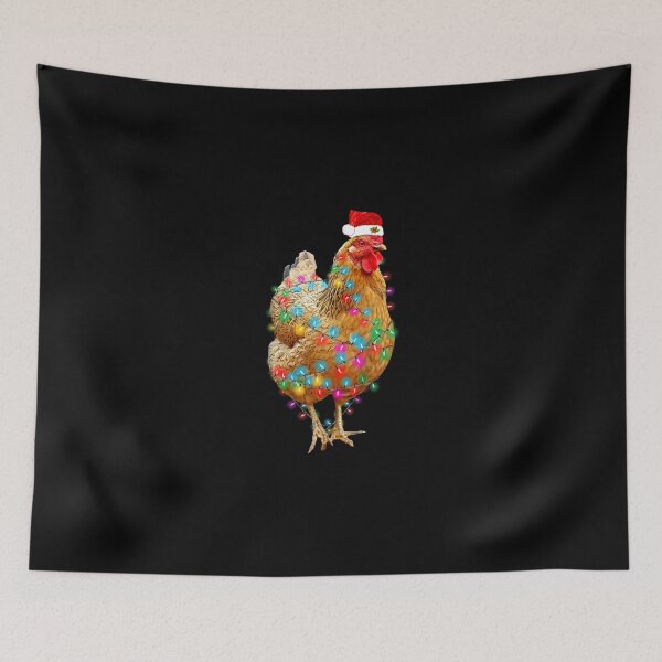 Item preview, Chicken Christmas Light Hen Love Farmer designed and sold by cadmanBoythorpe.
