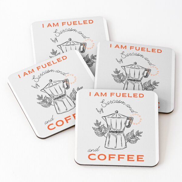 Item preview, fuel sarcasm coffee designed and sold by walterjd.