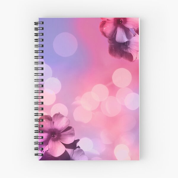 Artikelvorschau, Rosa und lila Blumenhintergrund entworfen und verkauft von MHCreations.