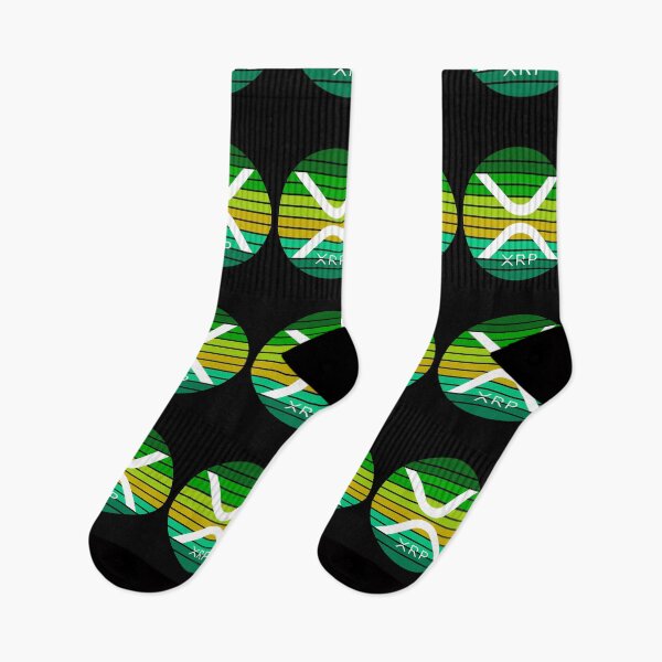 Item preview, Ripple XRP Multi Green Sunset Design designed and sold by Bitcoin-Fashion.
