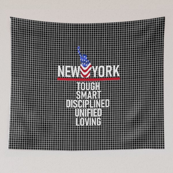 Item preview, New York tough smart disciplined unified loving designed and sold by aktiveaddict.