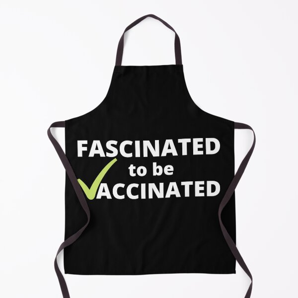 Item preview, Vaccinated White Text designed and sold by Scubaloppy.