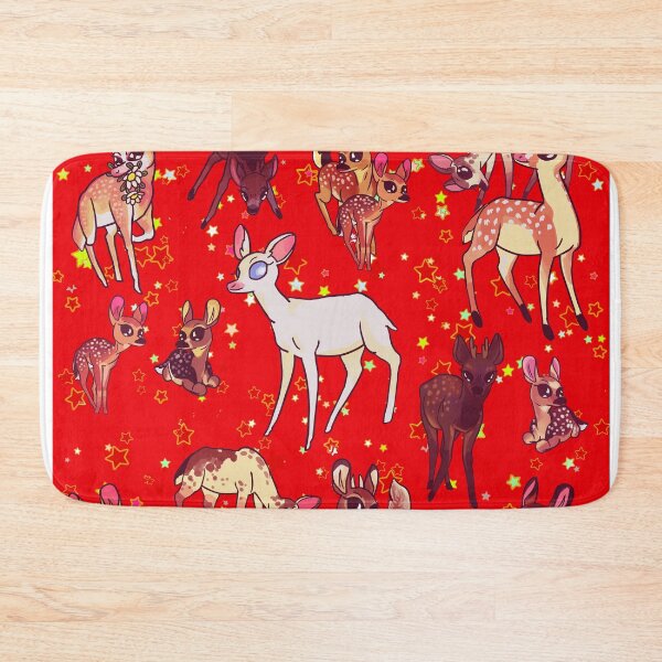 Artikelvorschau, Deers and Fawns Weihnachtsdecke entworfen und verkauft von Deathoftheself.