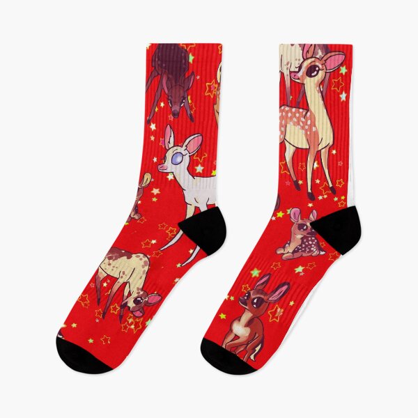 Artikelvorschau, Deers and Fawns Weihnachtsdecke entworfen und verkauft von Deathoftheself.